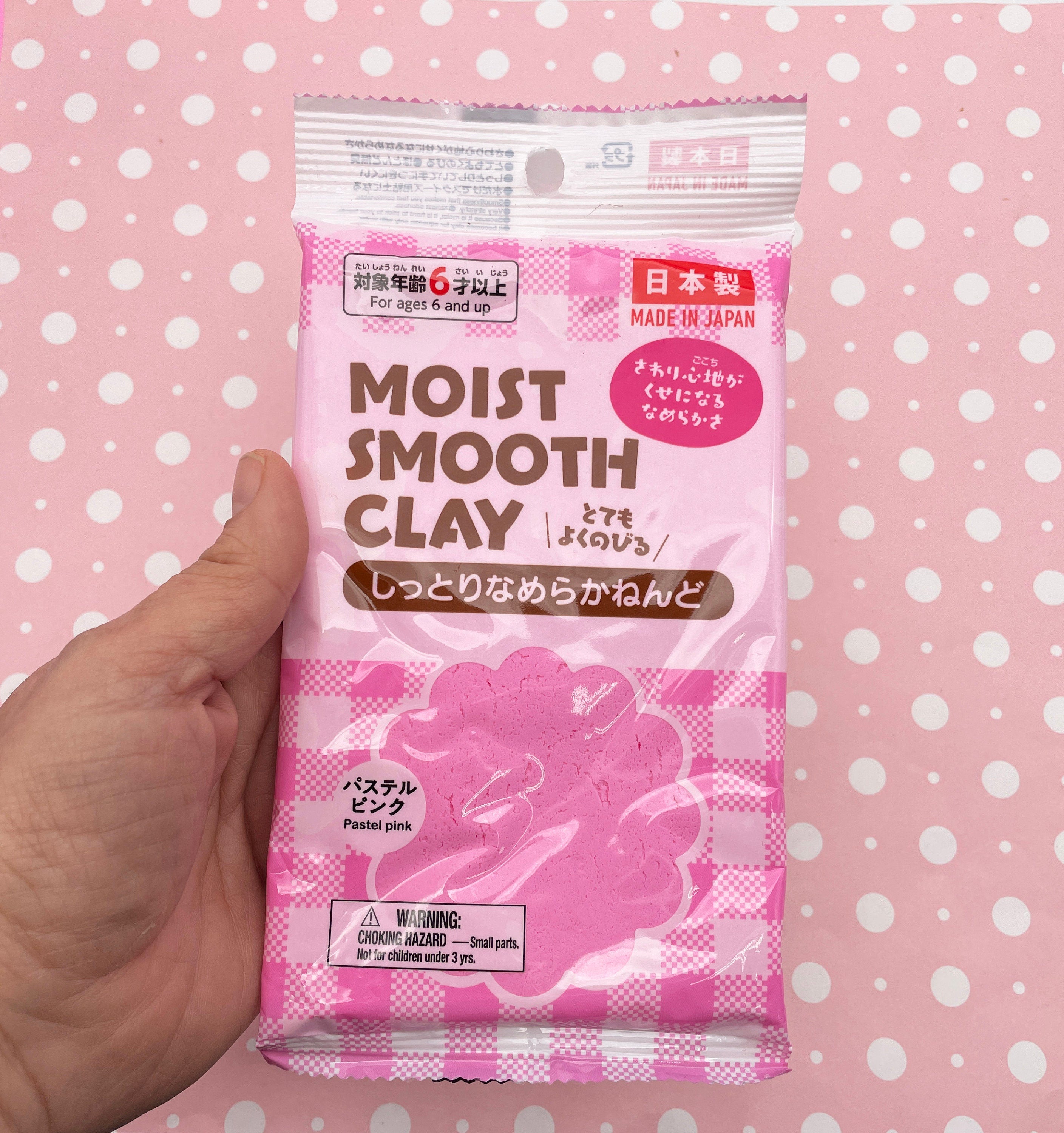 Daiso Moist Smooth Air-Dry Clay, Perfect For Butter Slime and Modeling –  Happy Kawaii Supplies